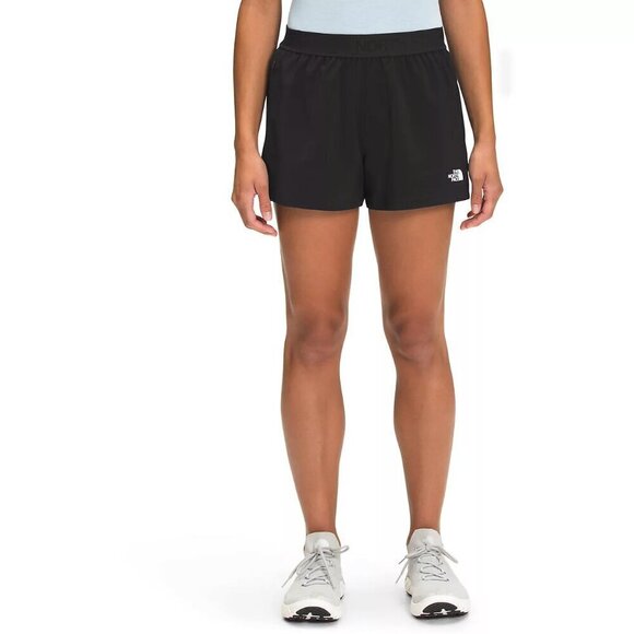The North Face Size Small S Wander Women’s Running Shorts Brief Lined Black
